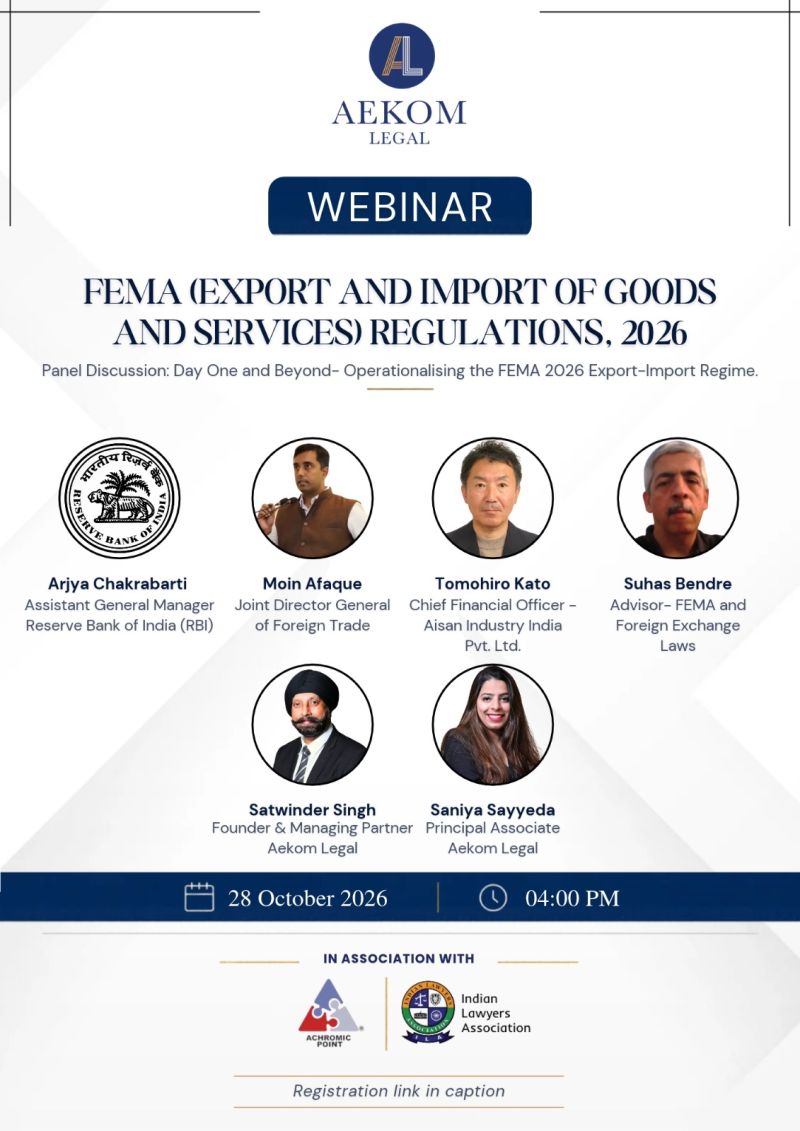 FEMA 2026 Export-Import Regulations | Panel Discussion - ILA Delhi Chapter